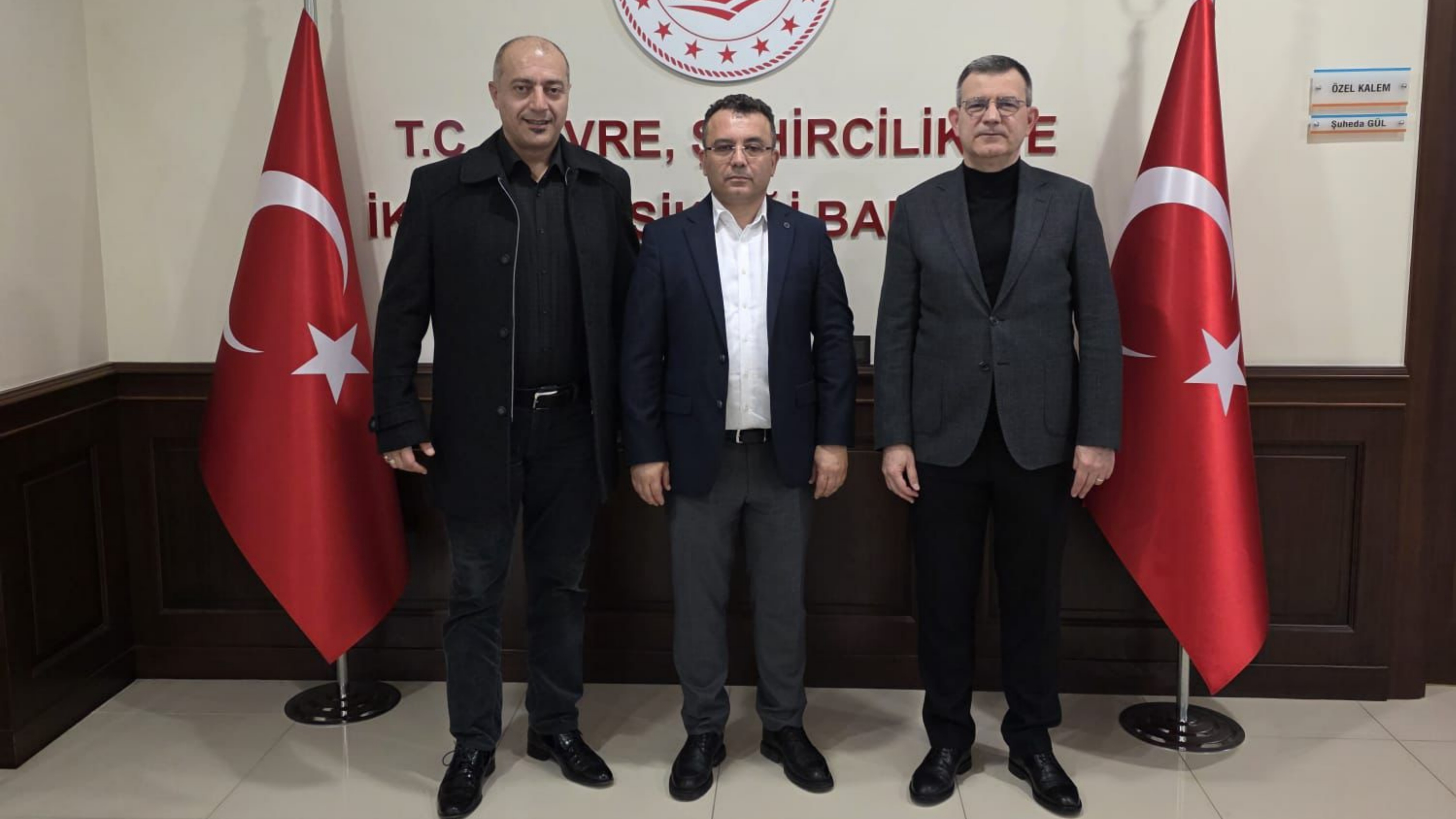 T.C. Çevre, Şehircilik ve İklim Değişikliği Bakanlığı İl Müdürlüğümüze Nezaket Ziyareti